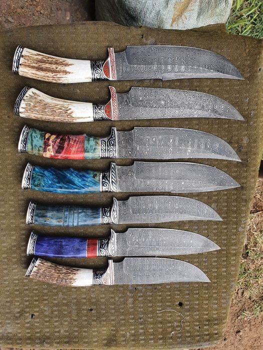 Ножи дамаски слоёное