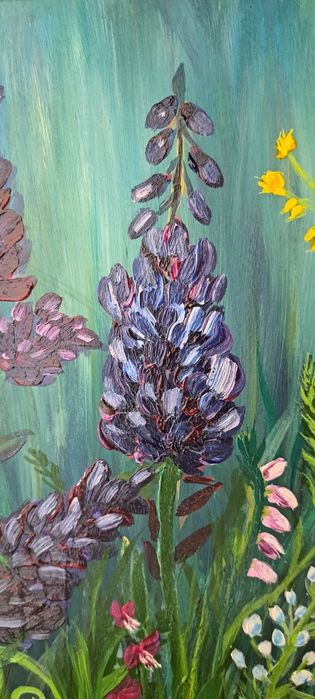 Картина "Полевые цветы"