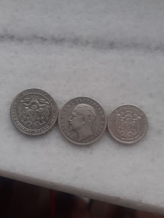 1лв 1882г .1лв 1894г.50ст 1883г