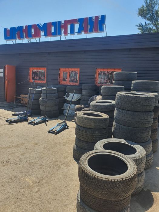 Шины зимние летние б/у