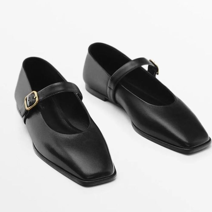 Massimo Dutti балетки кожаные 37 размер