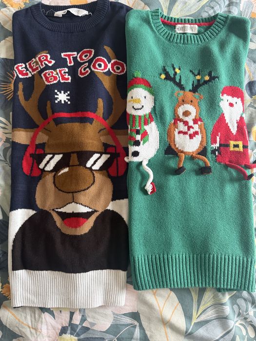 Коледни пуловери НМ за момче 9-10 години
