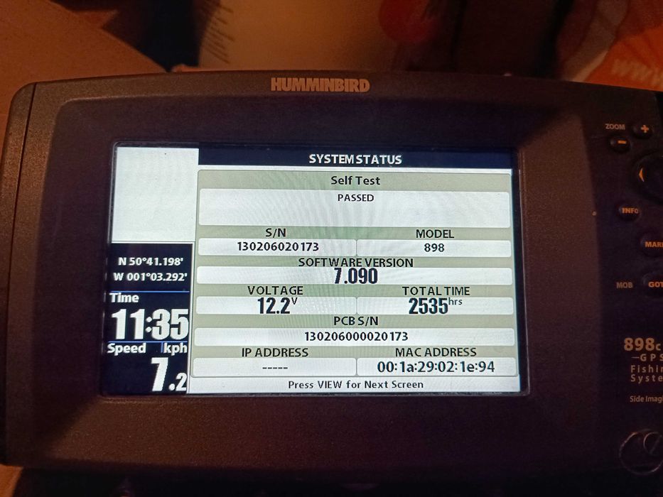 Сонар Humminbird 898 SI HD
