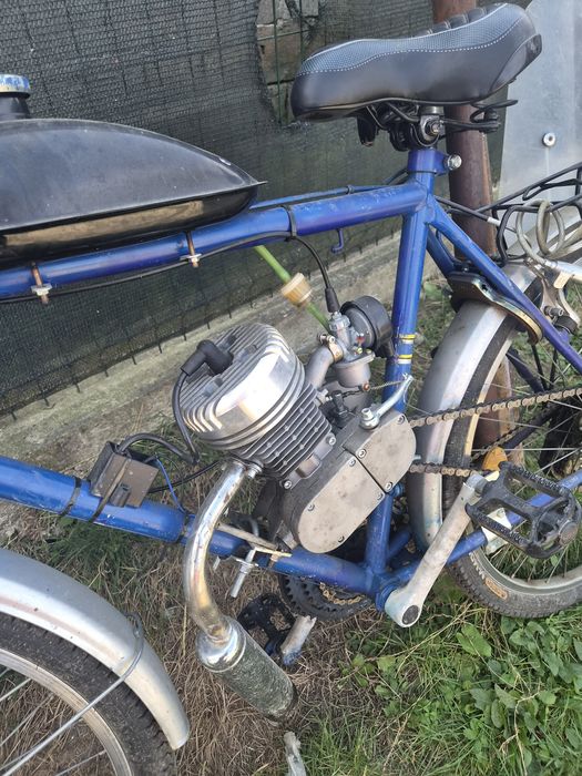 Bicicleta cu motor 80 cc