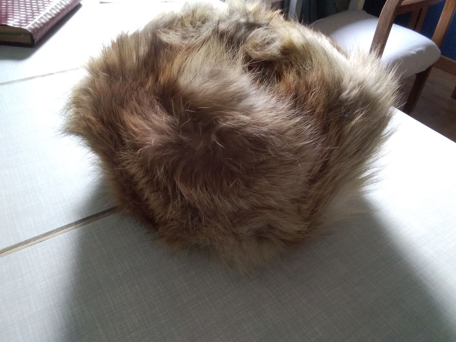 Шапка лисья мужская