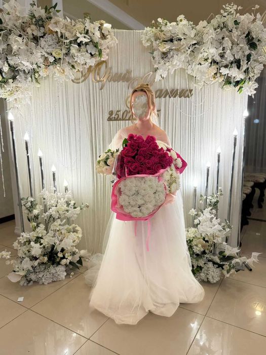 Роскошное свадебное платье