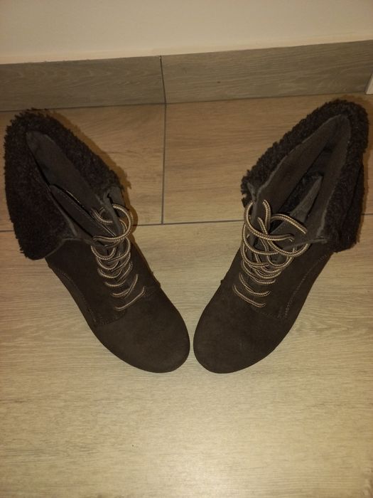 Botine dama din piele, mărimea 37