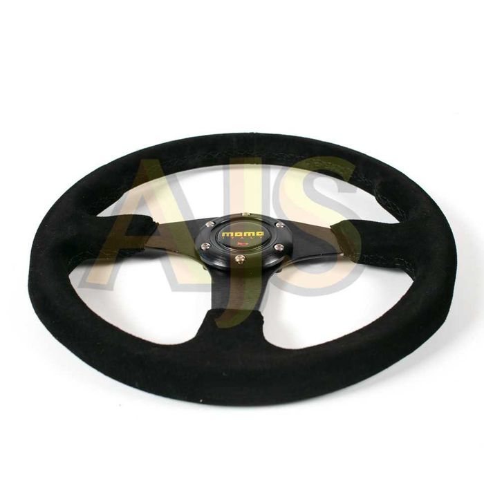 Руль MOMO без выноса замша
