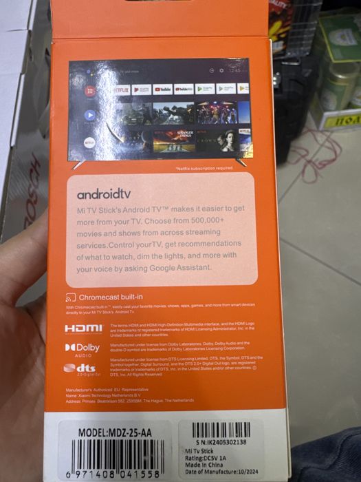 Mi TV Stick телевизор