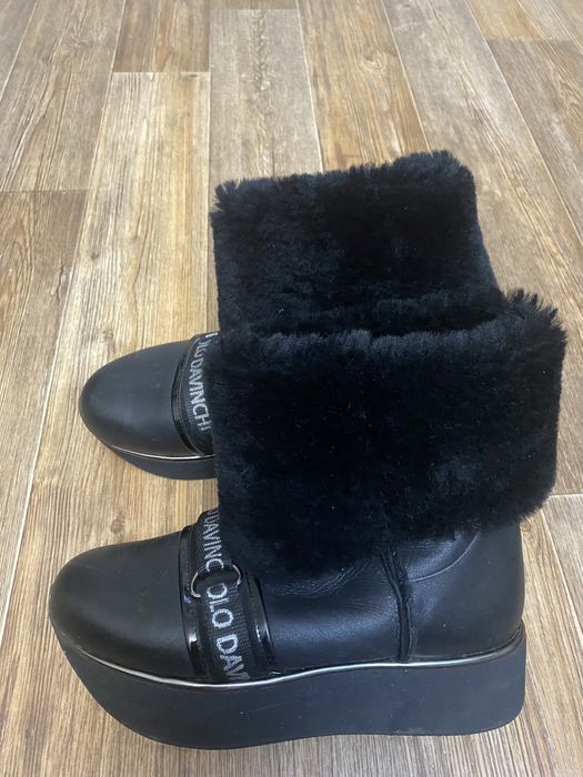 Продам зимние сапожки б/у