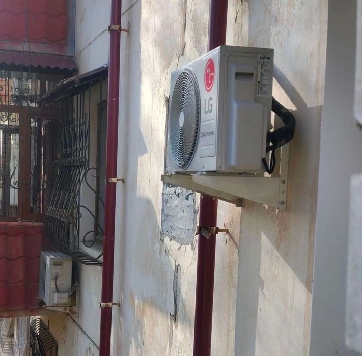 Установка кондиционера сплит система и ремонт