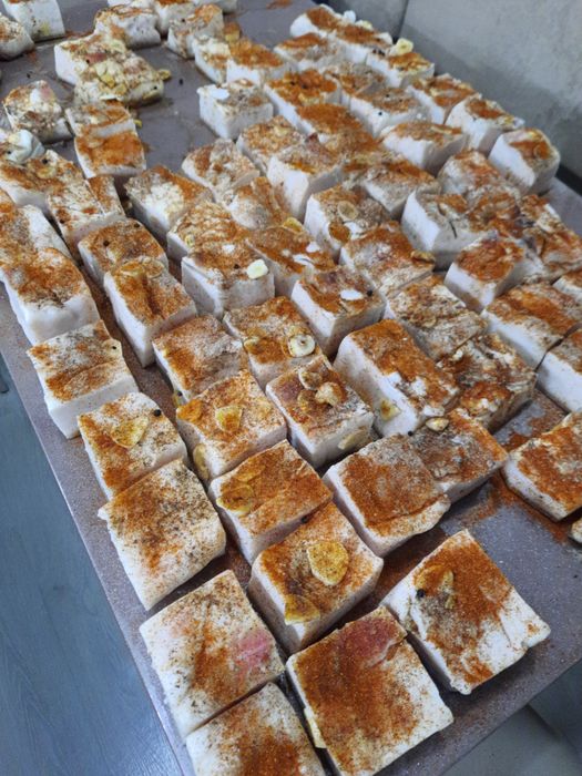 Продам домашнее соленое сало