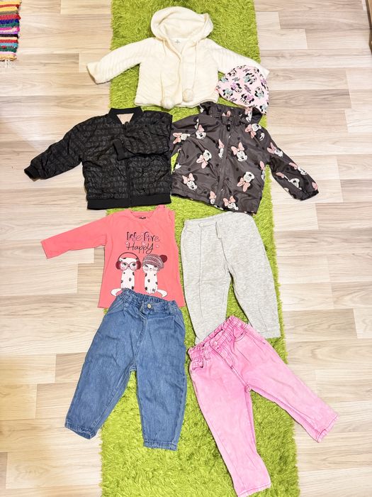 Много запазени дрешки за момиче 18-24м