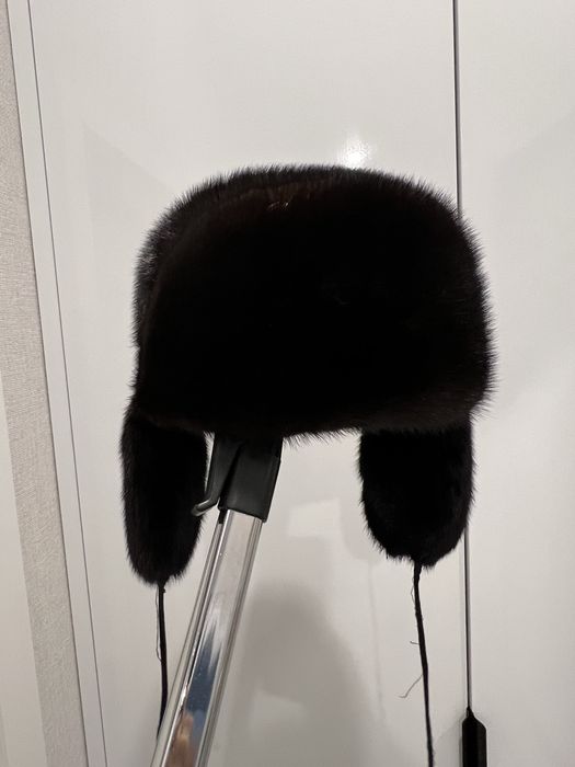 Ушанка женская норка