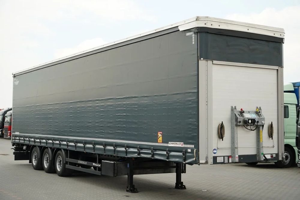 Schmitz Cargobull / CORTINĂ / MEGA / PUNȚĂ RIDICATĂ / PUNȚI SAF / ACOPERIȘ RIDICAT / PRELATĂ ARMATĂ