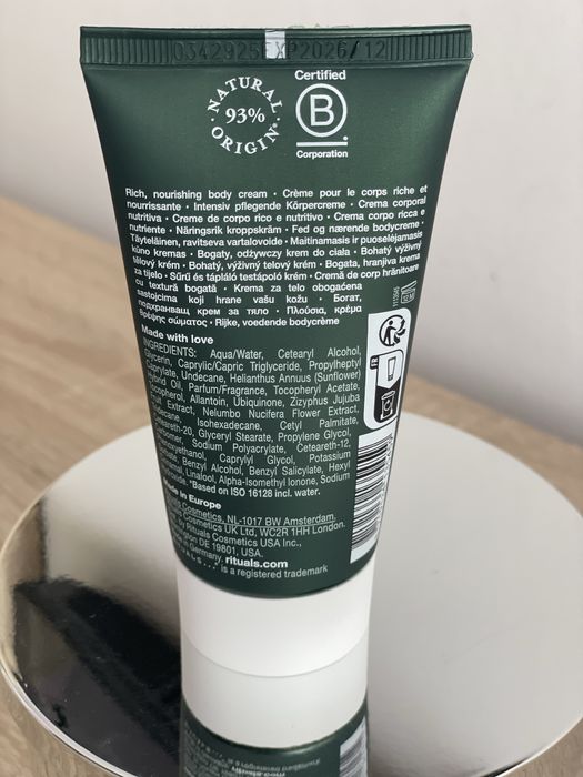 RITUALS  Ritual of jing, crema de corp 70 ml, NOUA