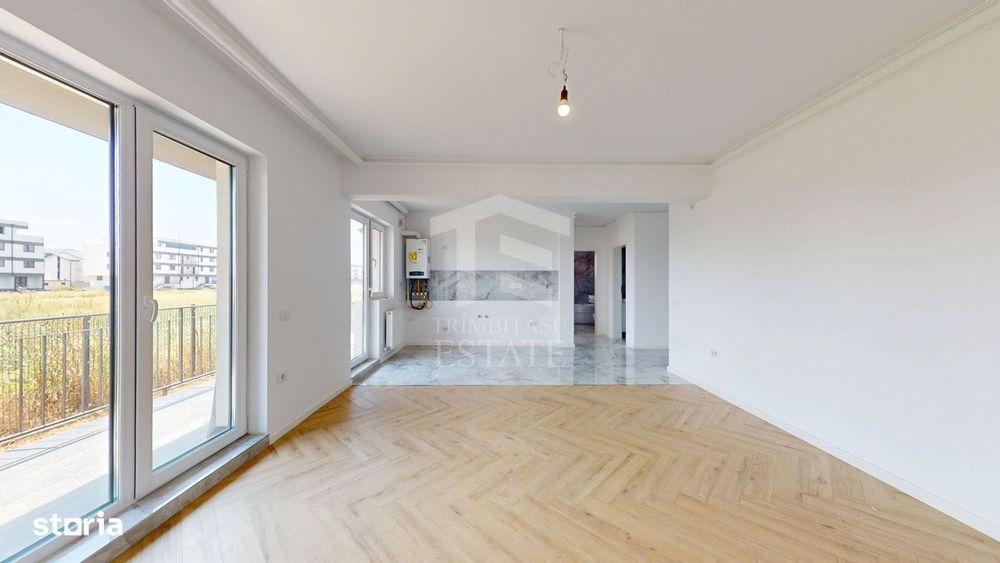 DOBROESTI - Stejarului | 3 Camere cu Curte + Parcare | Bloc 2025