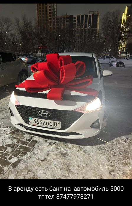 Бант для  машины