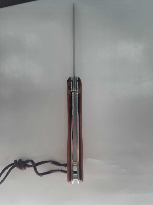 Cuțit Pliabil din Otel De Damasc Veritabil - Oțel Japonez lucrat Manua