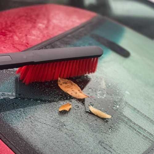 Razuitor de gheata telescopic si perie de zapada extensibila 86-103 cm