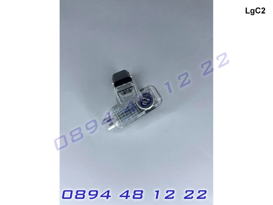 ЛЕД Светещо Лого Проектор Врата Автомобил Кола Проектори Porsche Порше