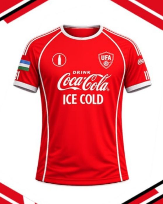 Coca-cola футболка джерси-2
