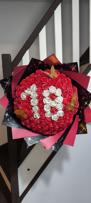 Buchet trandafiri sapun