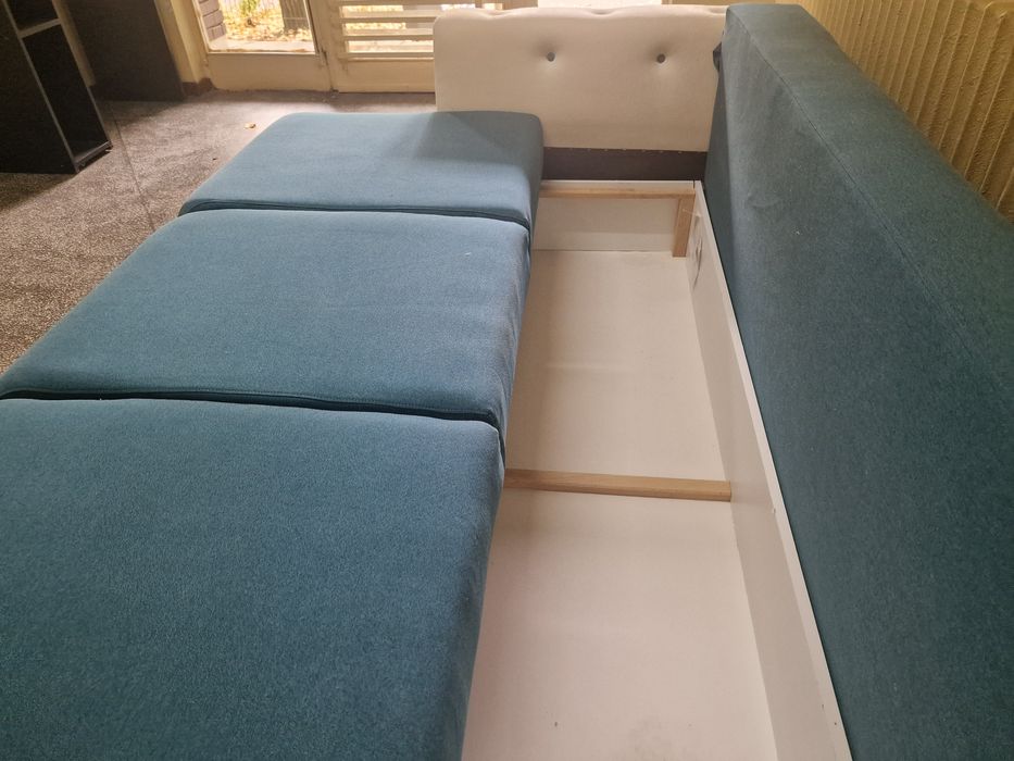 Vand canapea coltar Bambus