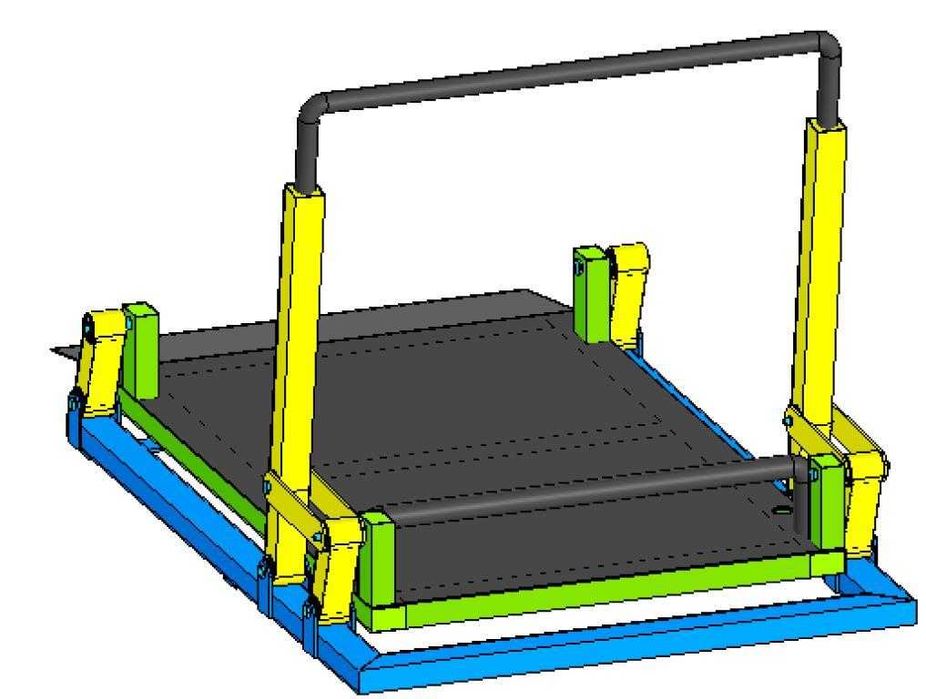 Уличные тренажёры для инвалидов-колясочников. KiF