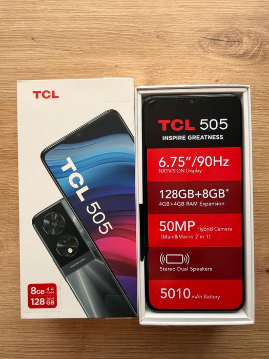 Смартфон TCL 505 С 2 ГОД ГАРАНЦИЯ