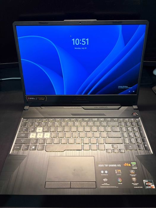 Laptop Asus TUF Gaming A15, 16GB DDR5