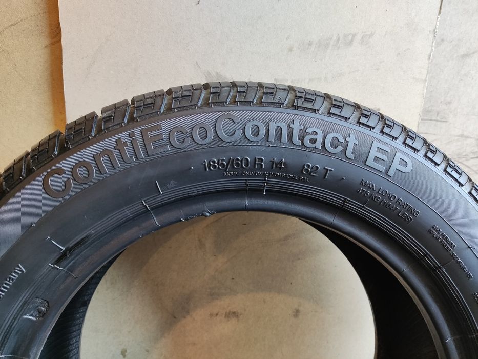 1бр лятна гума 185/60/14 Continental 8.2mm грайфер
Нова гума от резерв