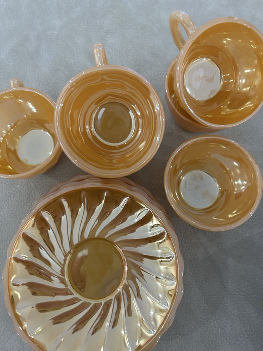 Винтидж оригинален американски аркопал сервиз за кафе