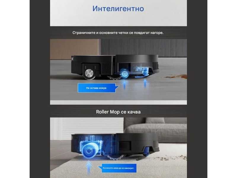 Робот Прахосмукачка с Напълно Автоматична Станция ECOVACS X11 OMNICYCLONE, 19 500 Pa