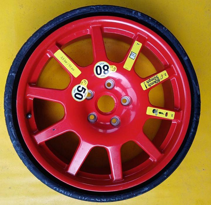 Roată rezervă 5x112 Audi Volkswagen Skoda Seat R16 R17 R18 R19 R20