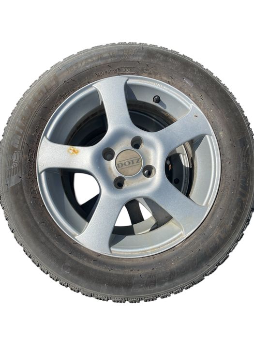 Jante aliaj R15 4x100 cu anvelope de iarna 185 65 R15