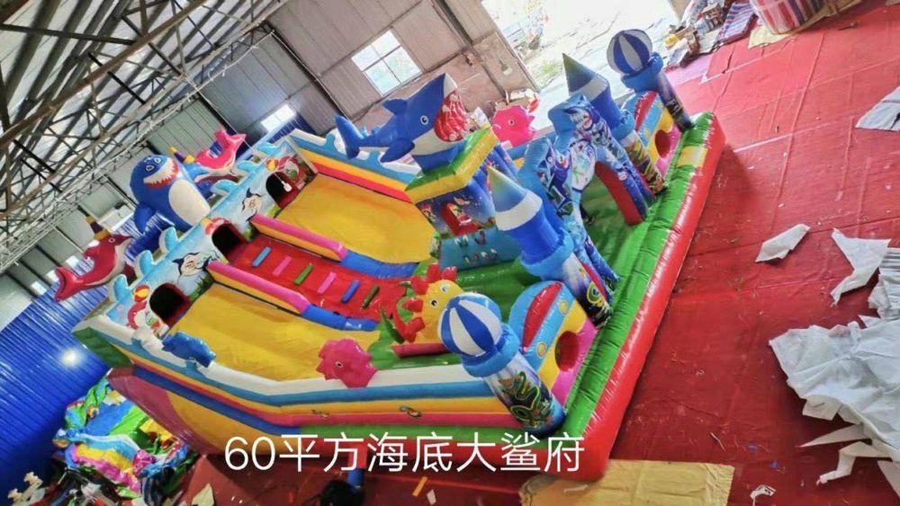 Надувной батут 6х10х4