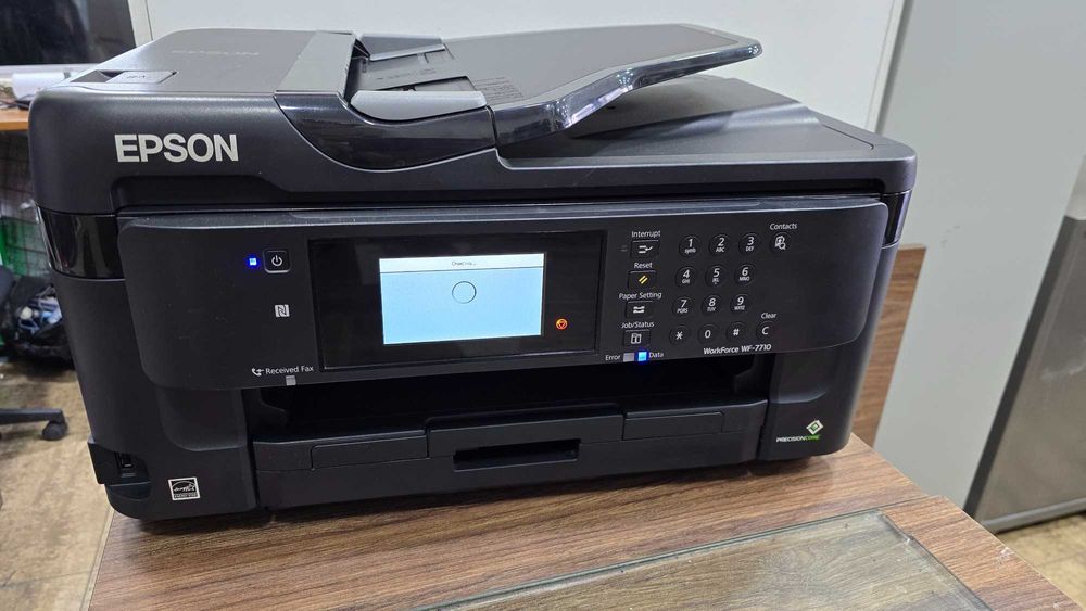 Epson WF 7710 Rangli 4/1 A3 A4 Farmat Printer Skaner Kserx Duplex