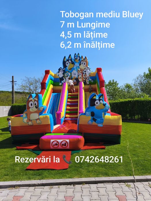 Topogane gonflabile de închiriat