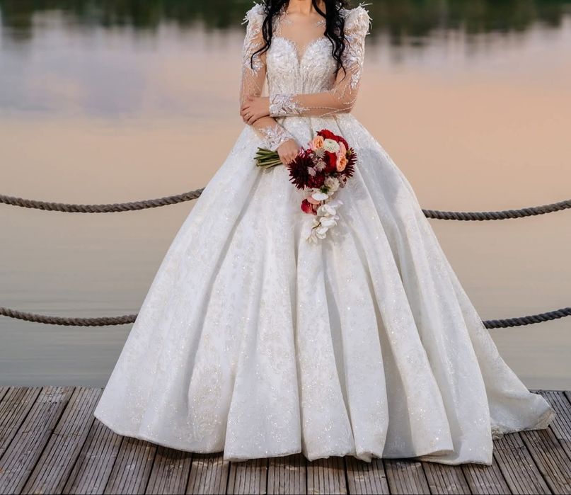 Rochie de mireasă prințesă