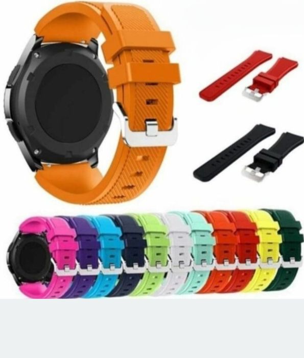 Curele metalice și silicon Smartwatch Samsung, Huawei, Garmin etc, 22 mm