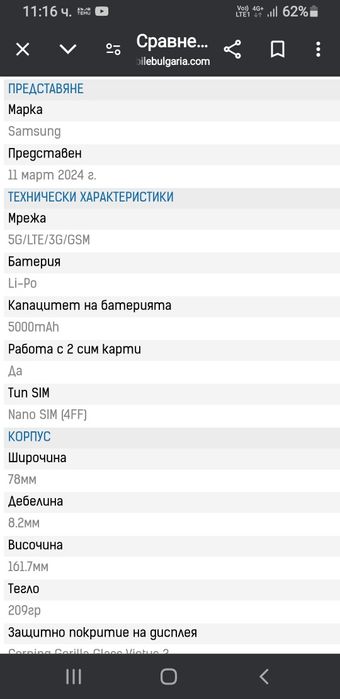 Чисто нов Samsung A35 5G