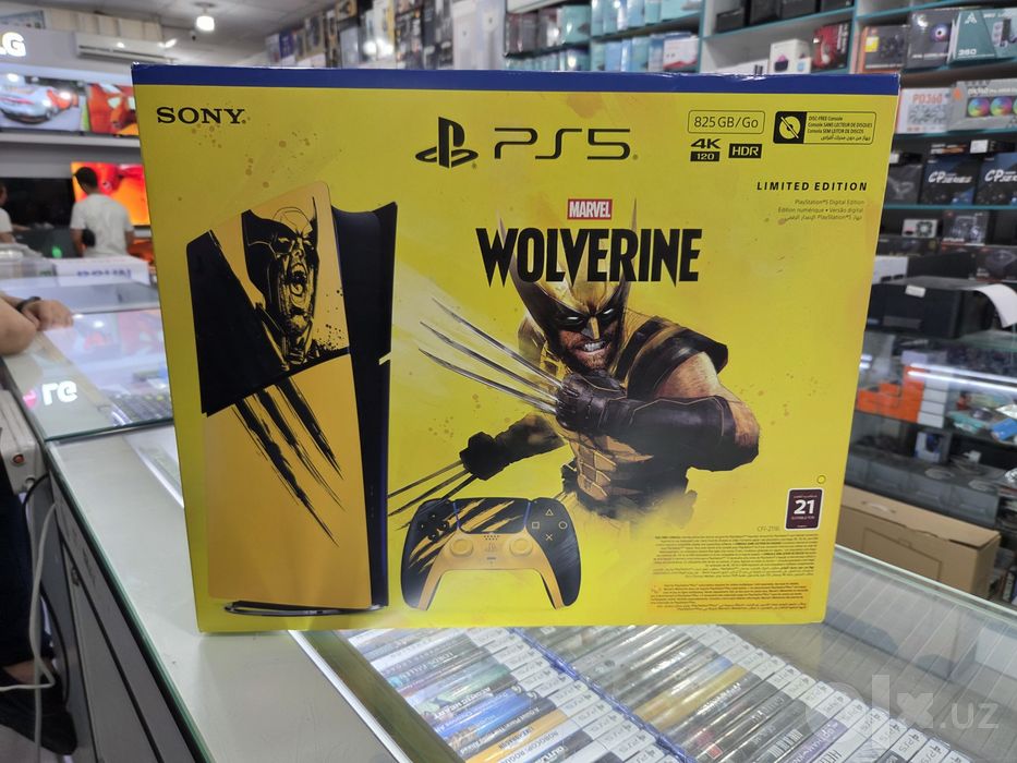 Ps5 slim Marvel Wolverine limited edition