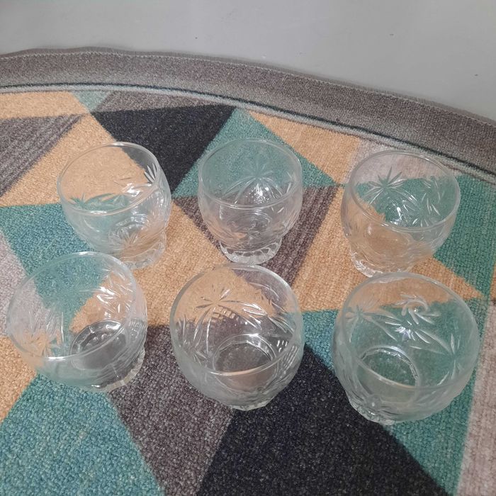 Стаканы, хрусталь, в отличном состоянии