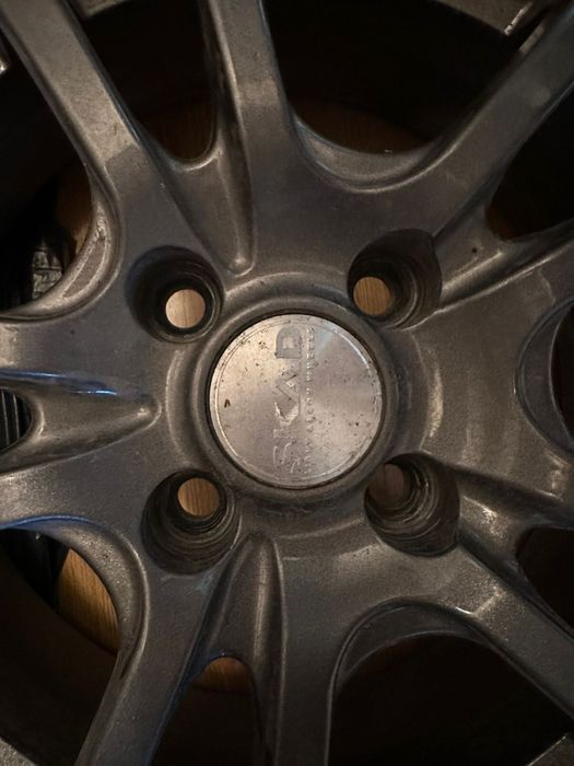 Зимний комплект титановые диски