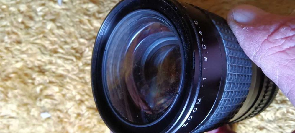 Фото обектив Japan, ZOOM, може с приставка за превръщане в далекоглед