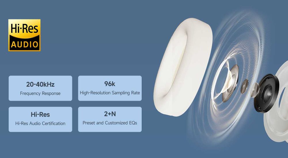 продам новый наушник Edifier W800BT PRO с активным шумоподав. /HI-Res/