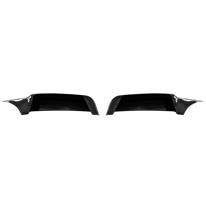 Prelungiri bara fata BMW Seria 3 E90 E91 2005-2009 M-Tech negru lucios
