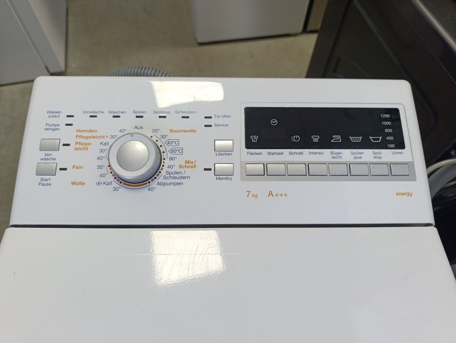 Пералня CONSTRUCTA  A+++ със горно отваряне  7кг капацитет