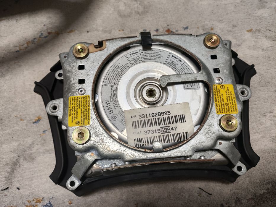 Руль bmw e39 с подушкой перешитый